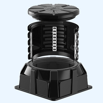 КОД 2 H1000 с крышкой D 780 мм Колодец оперативного доступа с подготовкой к установке кабельных стоек AK11010103 Полимер